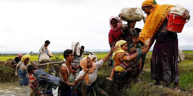 Diancam pasukan Myanmar, PBB sementara tunda kirim logistik buat Rohingya